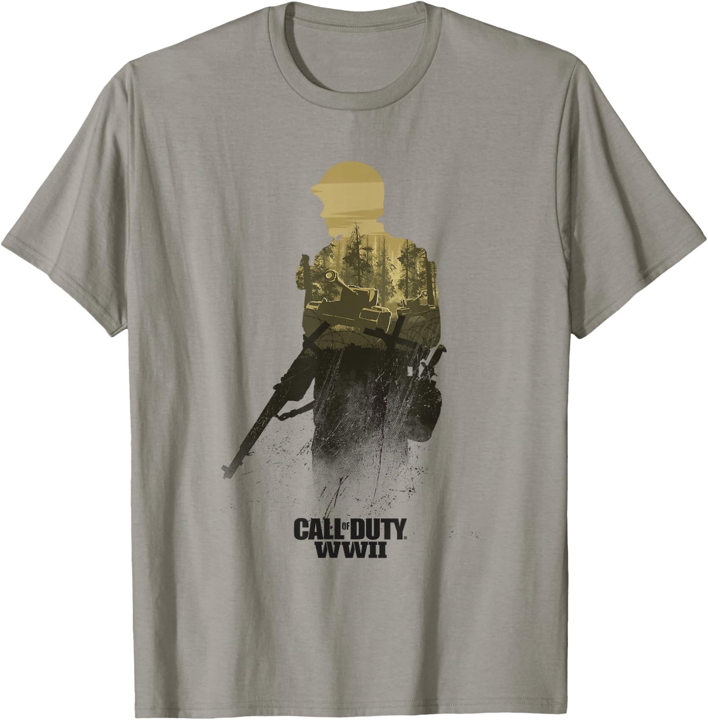 Call of Duty WWII - Forest Front Line T-Shirt - T-Shirt | Sand
