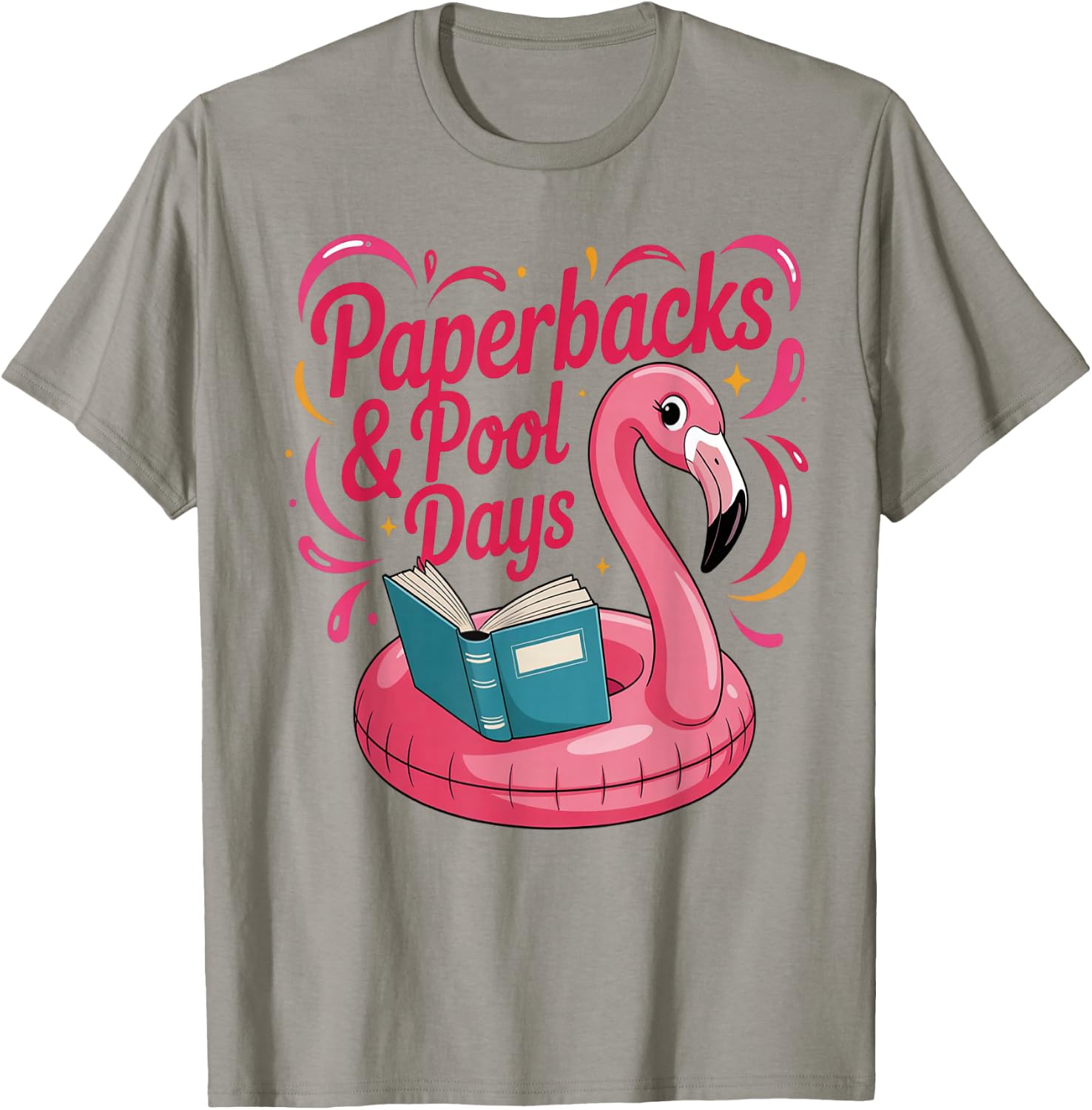 Paperbacks Pool Days T-Shirt - T-Shirt | Sand