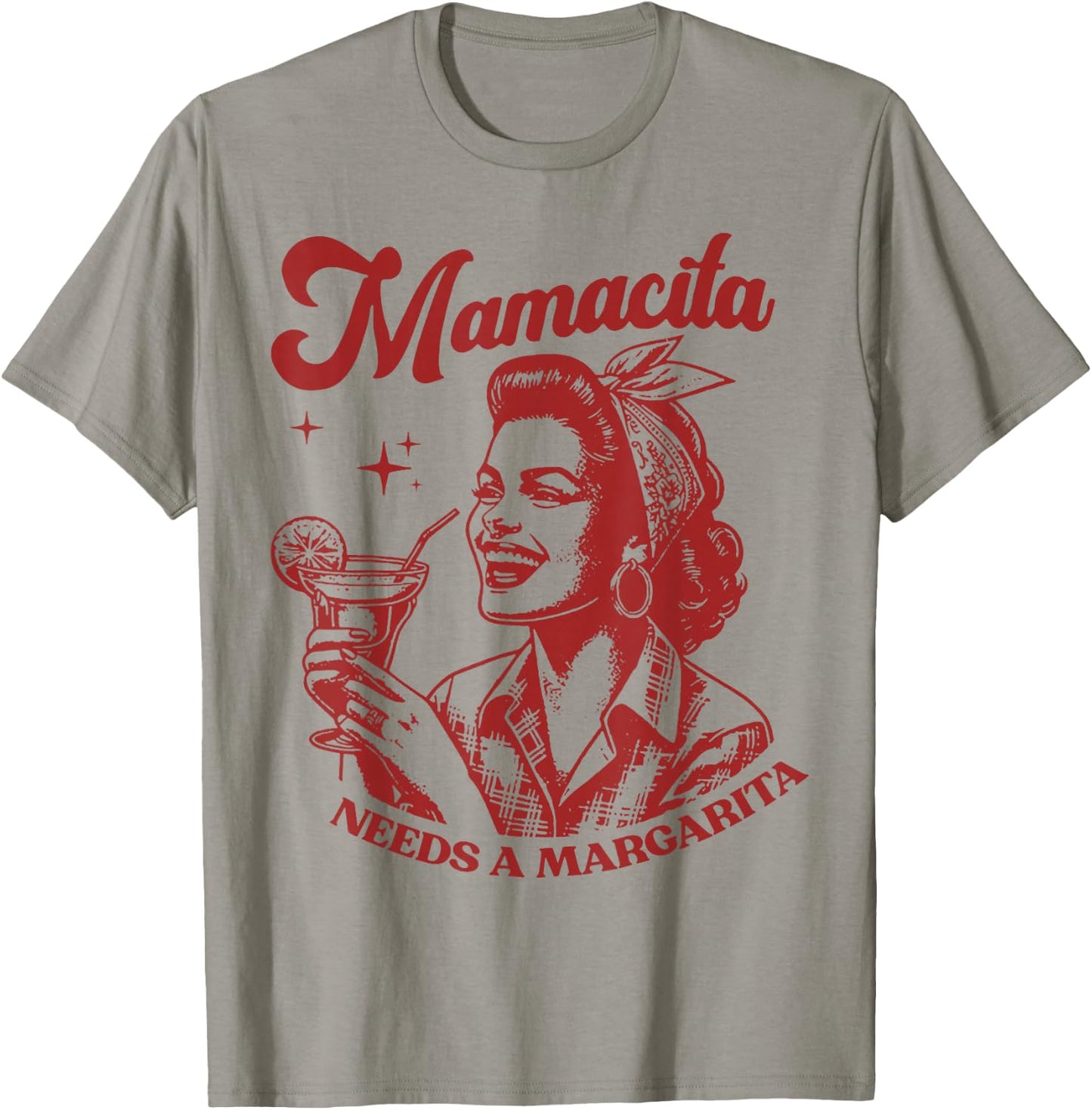 Mamacita Needs A Margarita T-Shirt - T-Shirt | Sand