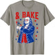 Funny Shake and Bake 4th of July Couple Matching Men Women T-Shirt - T-Shirt | Sand