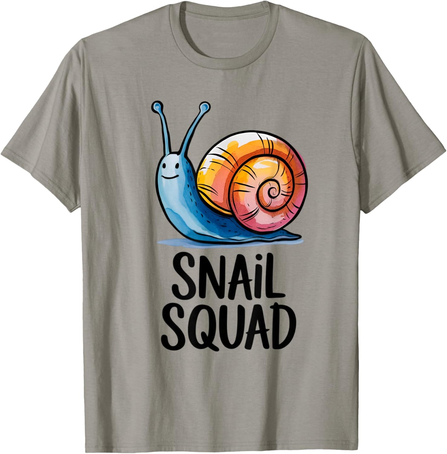 Snail Squad Snail Kids T-Shirt - T-Shirt | Sand