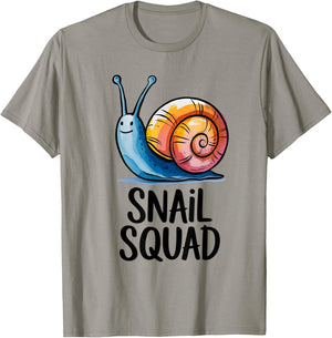 Snail Squad Snail Kids T-Shirt - T-Shirt | Sand