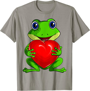 Frog Women's / Girls' Frog , Green T-Shirt - T-Shirt | Sand