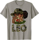 Leo Queen Black Girl With Cap Camo Afro Woman Zodiac T-Shirt - T-Shirt | Sand