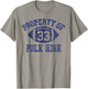 Property of Polk High Football 33 Aged T-Shirt - T-Shirt | Sand
