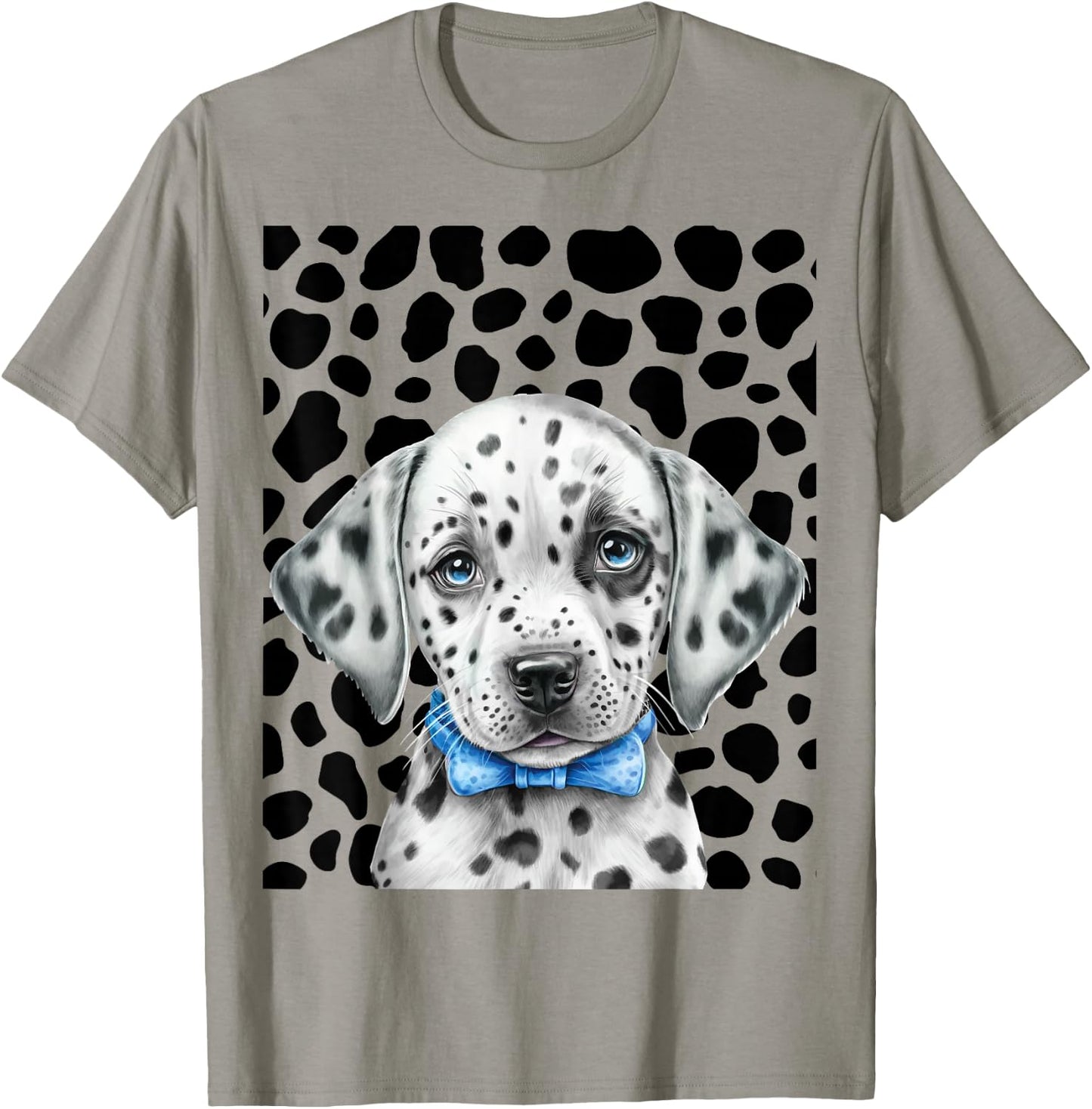Spotted White With Black Polka Dots Diy Dalmatian T-Shirt - T-Shirt | Sand