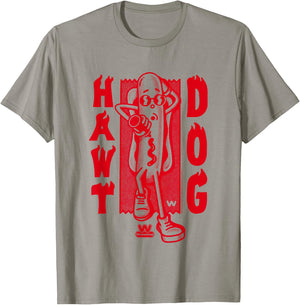 Wienerschnitzel Hawt Dog TDO Sunbathing With Ketchup Vintage T-Shirt - T-Shirt | Sand