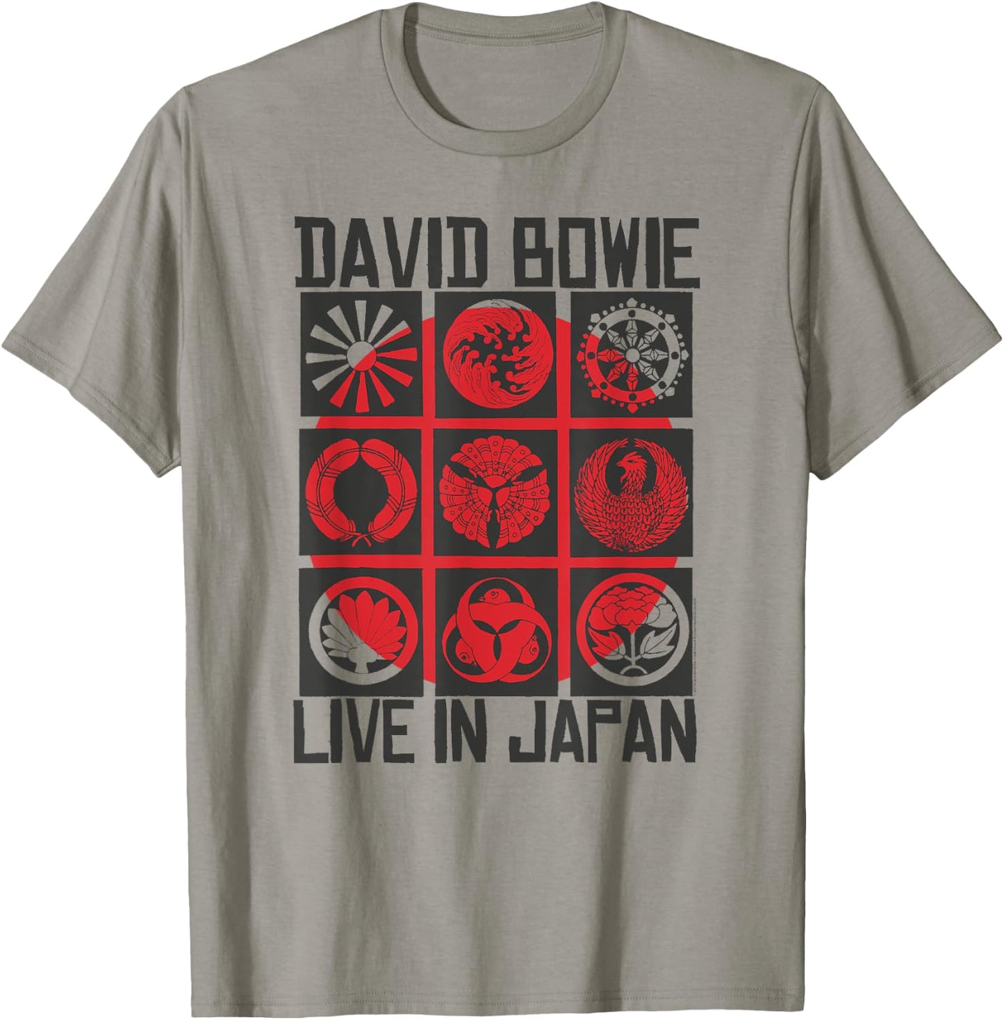 David Bowie - Live in Japan , white, S T-Shirt - T-Shirt | Sand