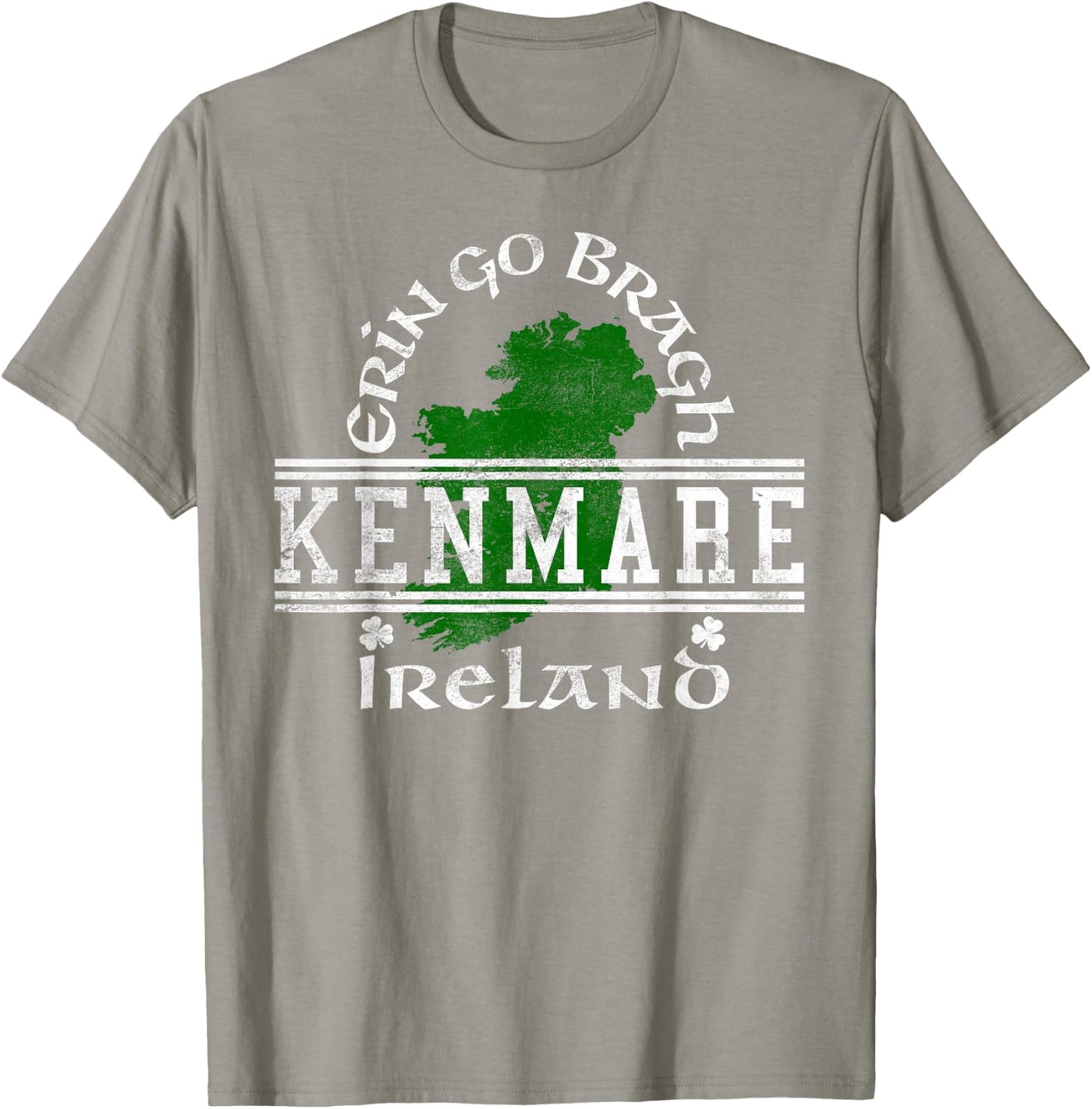 Kenmare Ireland Distressed T-Shirt - T-Shirt | Sand