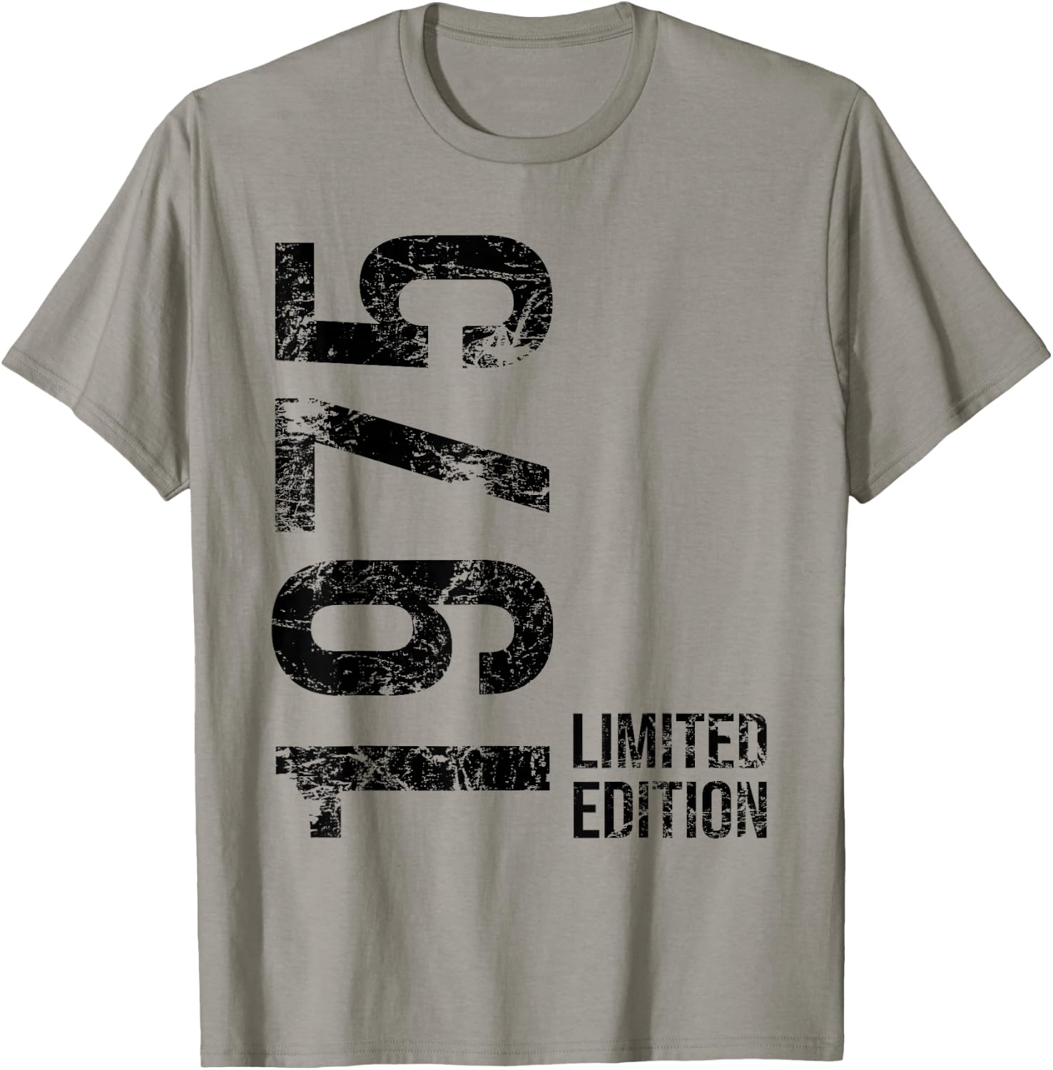 48th Birthday Man Woman 48 Years 1975 Gift , White T-Shirt - T-Shirt | Sand