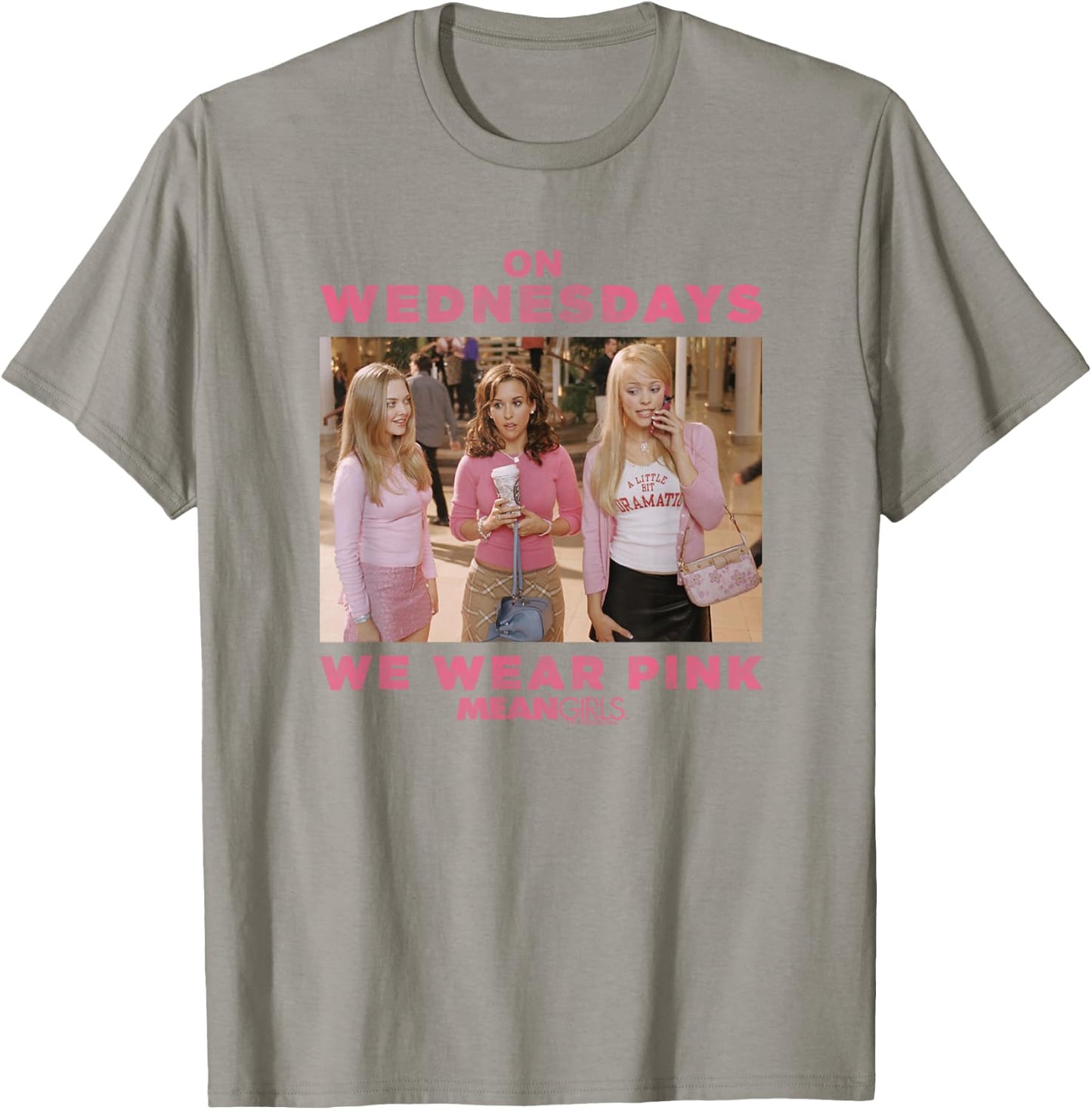 Mean Girls Wednesdays We Wear Pink T-Shirt - T-Shirt | Sand