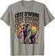 Cute CÔTE D'Ivoire Trip Elephant Ivory Coast Boys Vacay T-Shirt - T-Shirt | Sand