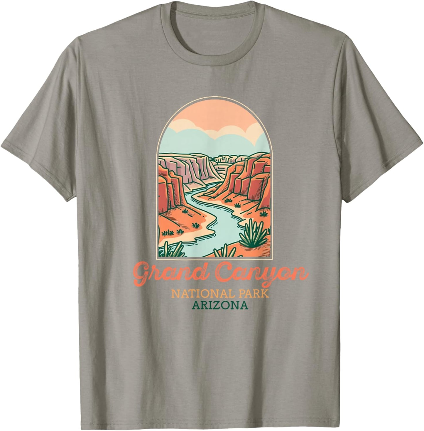 Grand Canyon National Park Souvenir Arizona Hommes Femmes T-Shirt - T-Shirt | Sand