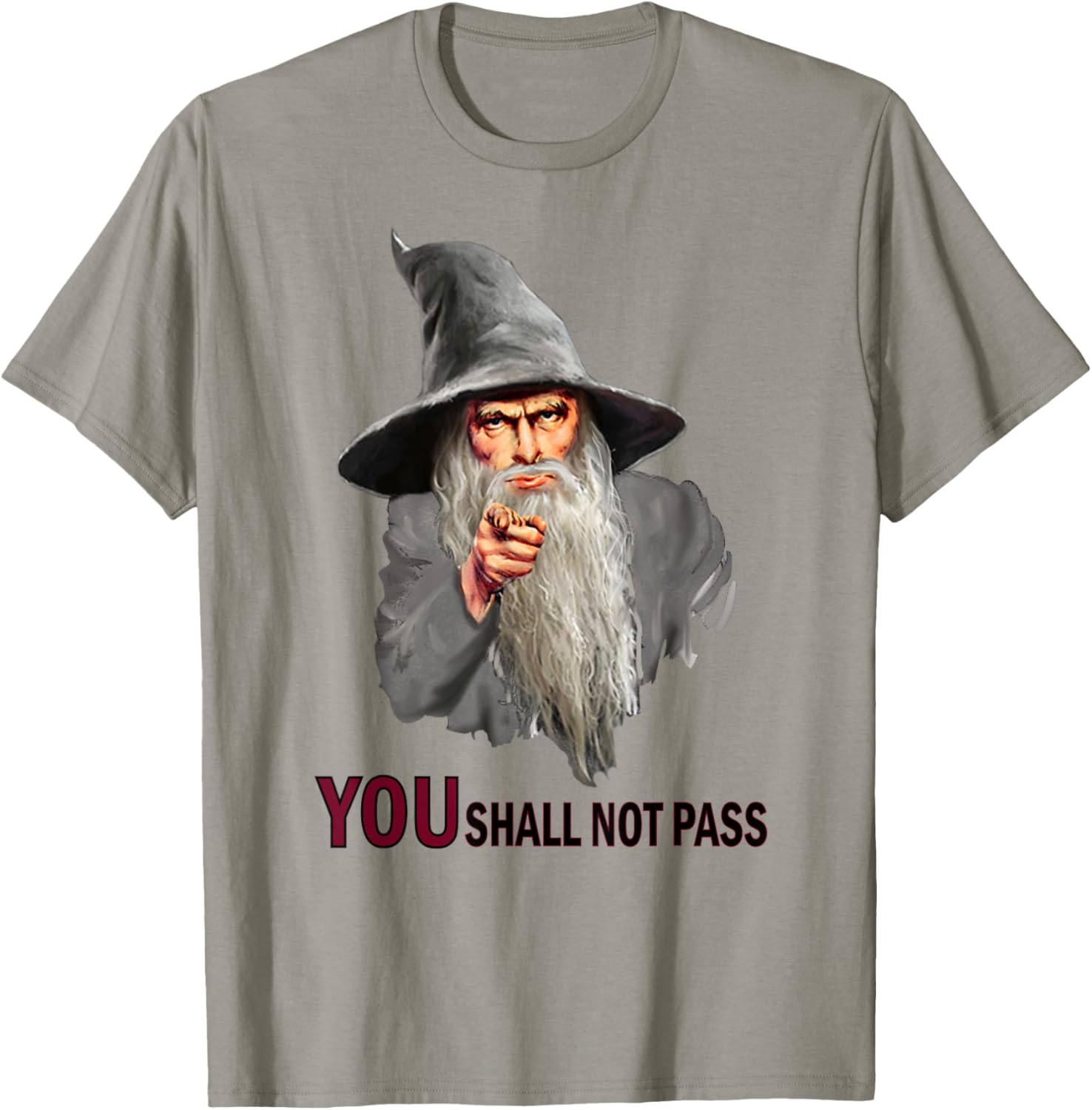You Shall Not Pass Wizard Shirt Funny Uncle Sam T-Shirt - T-Shirt | Sand