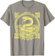 2025 Year of the Snake Stamp Chinese New Year Vintage , Red, S T-Shirt - T-Shirt | Sand