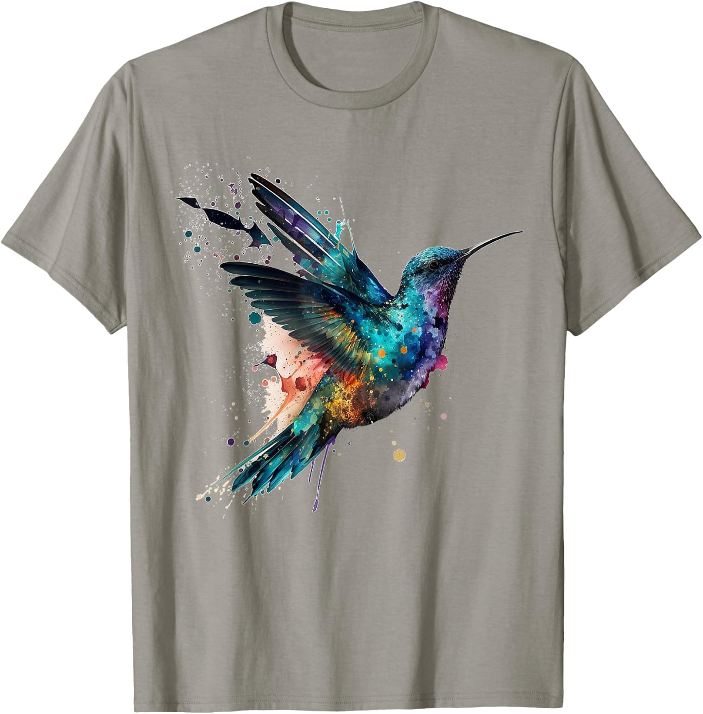 Vogel Kunst Tiere Tier Design Vogel T-Shirt - T-Shirt | Sand