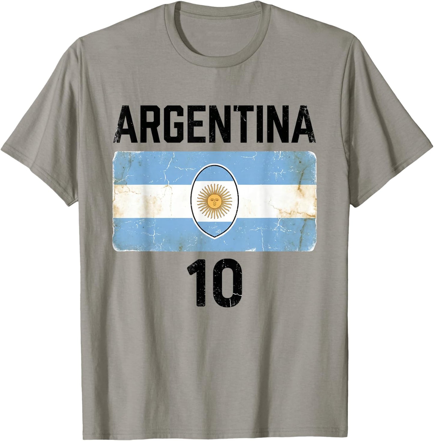 Argentina Flag Argentina Gift Hispanic Heritage Argentinian T-Shirt - T-Shirt | Sand