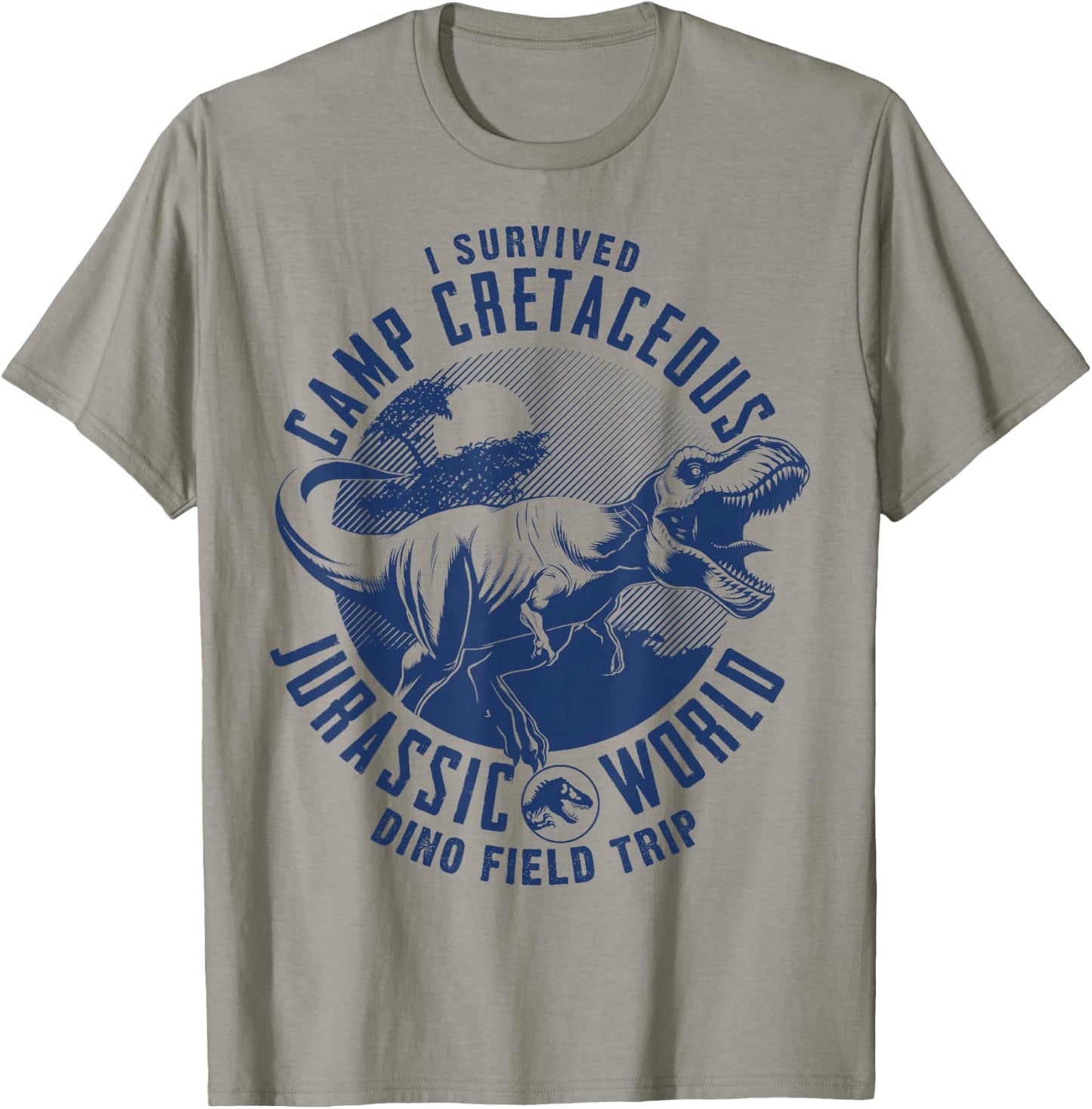 Jurassic World: Camp Cretaceous I Survived Dino Field Trip T-Shirt - T-Shirt | Sand