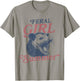 Vintage Feral Girl Summer Opossum T-Shirt - T-Shirt | Sand