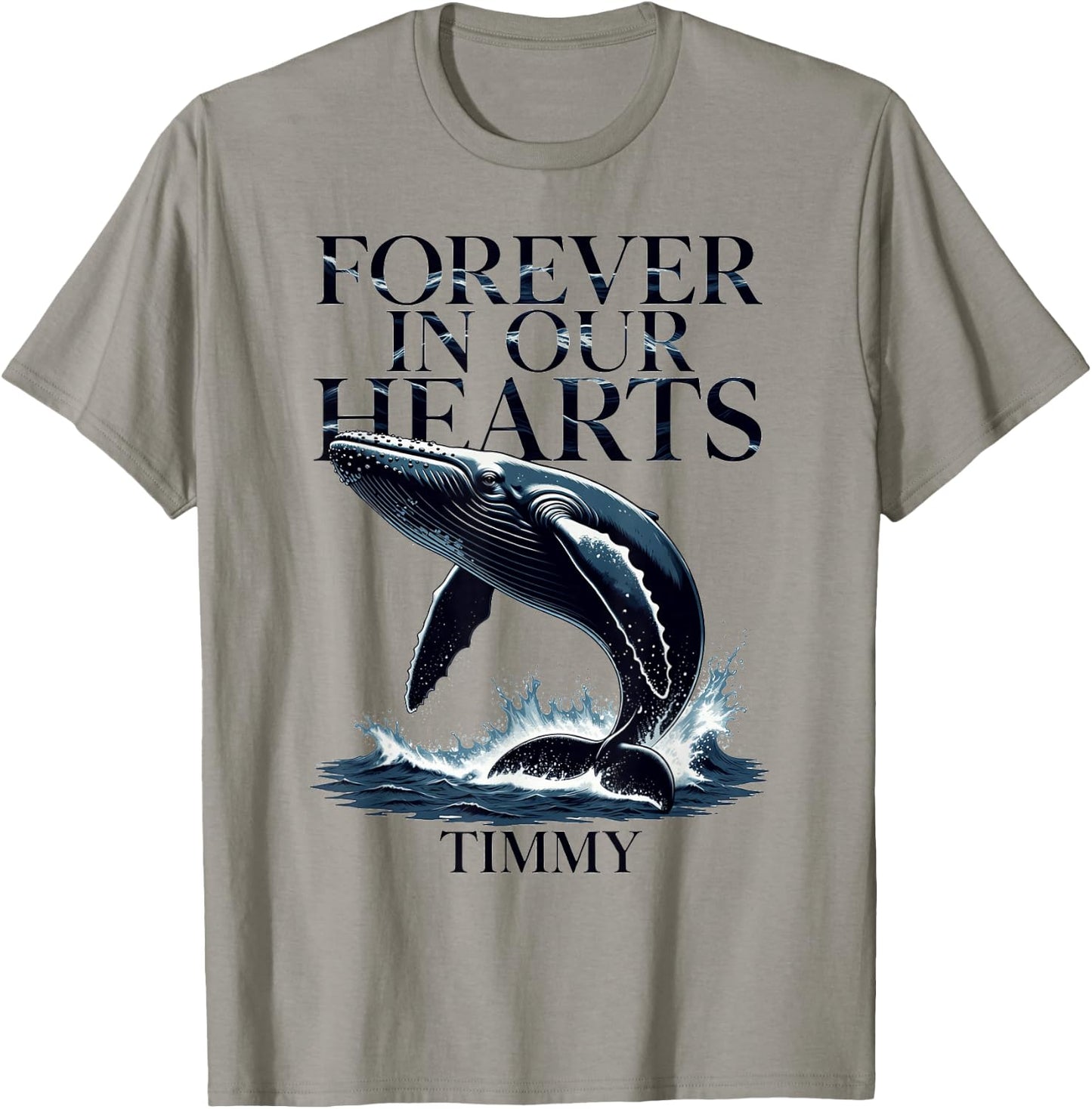 Timmy Wal Ostsee Buckelwal Team Hope Free In Our Hearts 2026 T-Shirt - T-Shirt | Sand