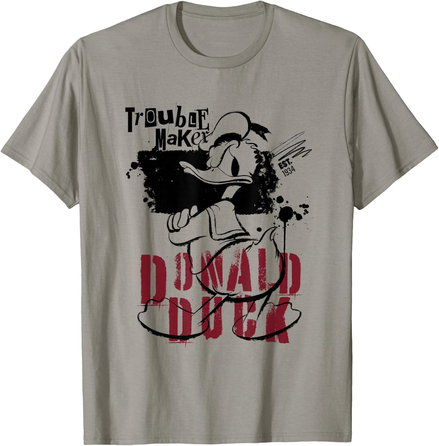 Donald Duck Trouble Maker T-Shirt - T-Shirt | Sand
