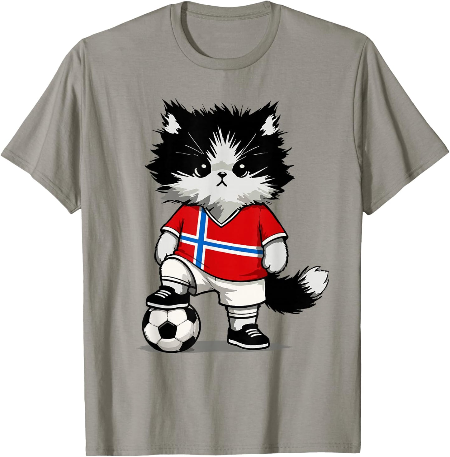 Norwegian Flag Men Women Kids Norway T-Shirt - T-Shirt | Sand