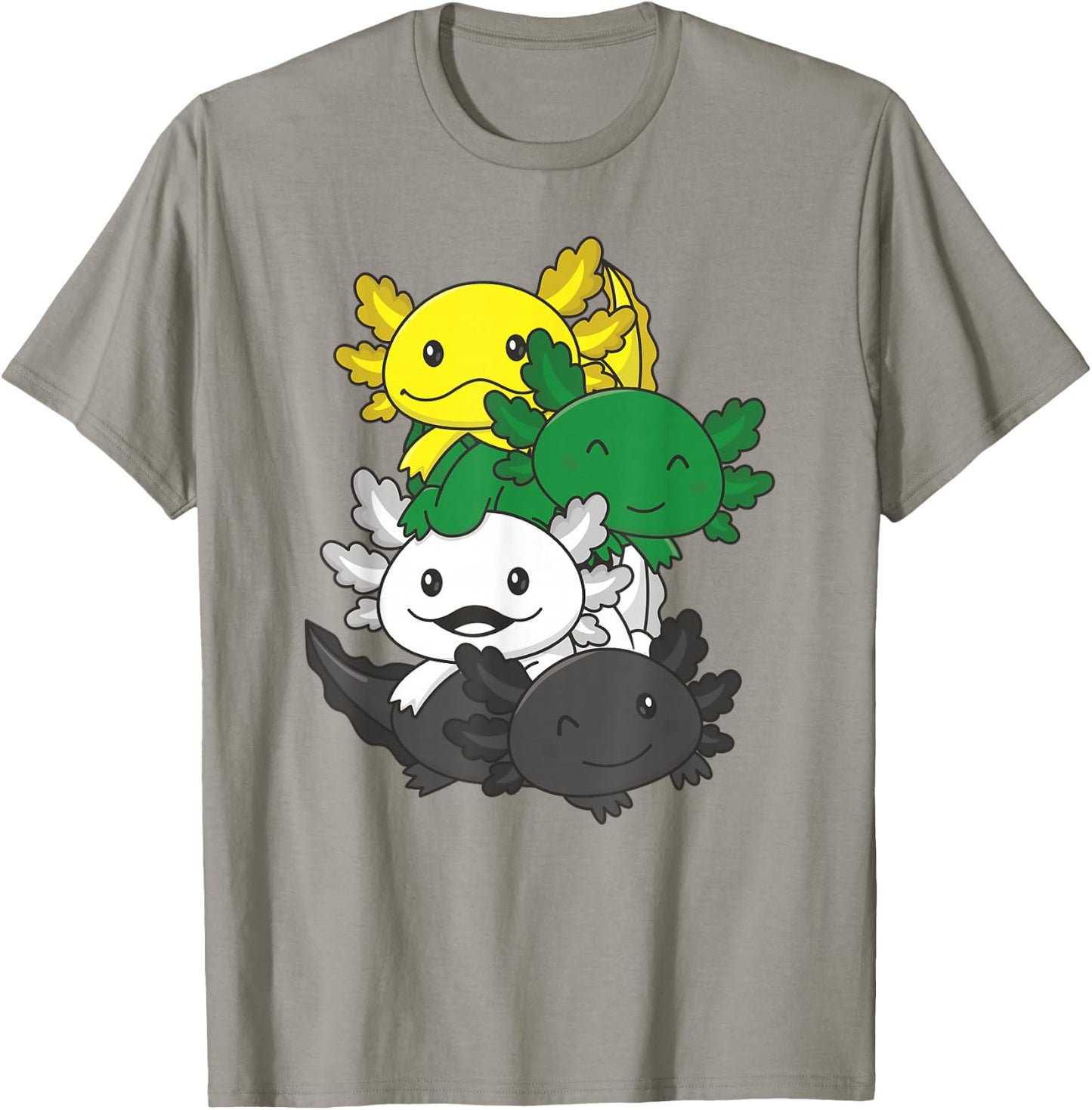 Scoliosexual Flag Pride Month Lgbtq Nonbinary Axolotl T-Shirt - T-Shirt | Sand