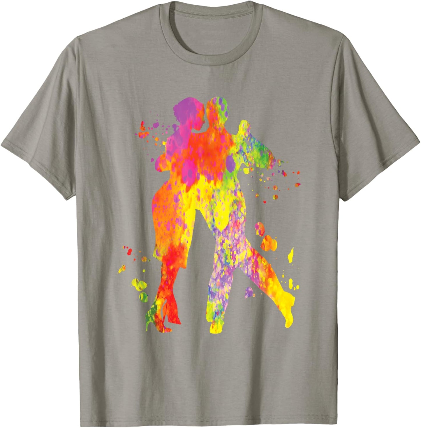 Tango Argentino Dancing Heartbeat Milonga Vals Tango-Tänzer T-Shirt - T-Shirt | Sand