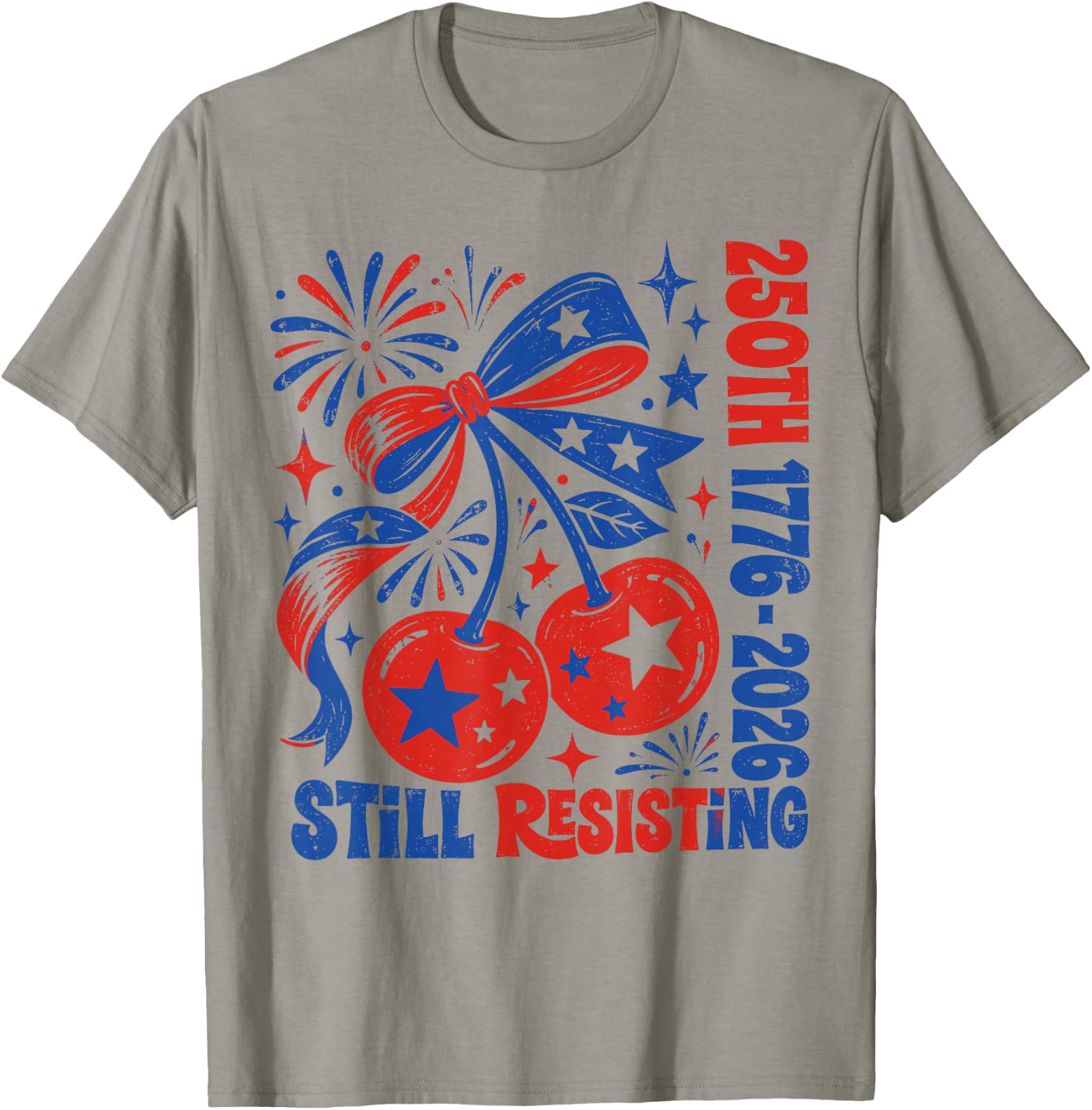 USA 250th Still Resisting Since 1776 Liberal Fourth of July T-Shirt - T-Shirt | Sand