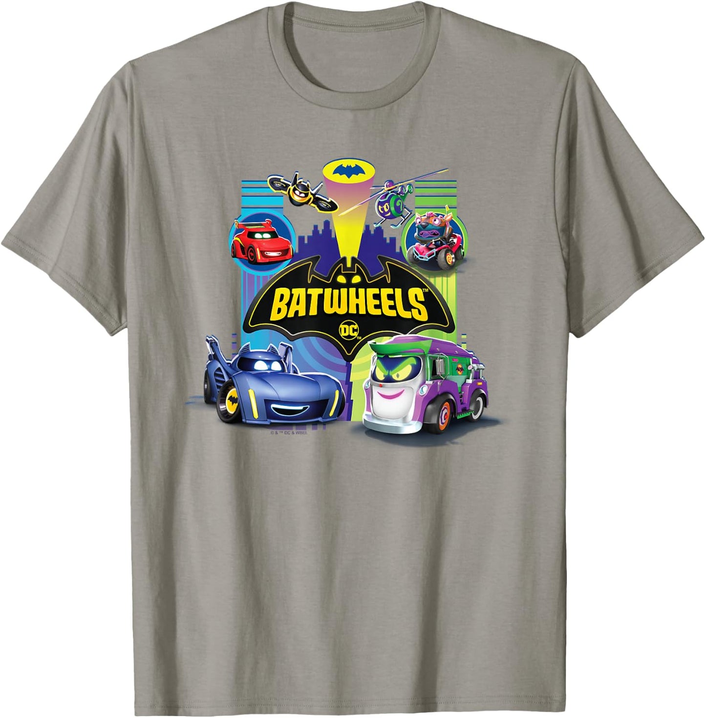 Batman Batwheels Team vs Team T-Shirt - T-Shirt | Sand