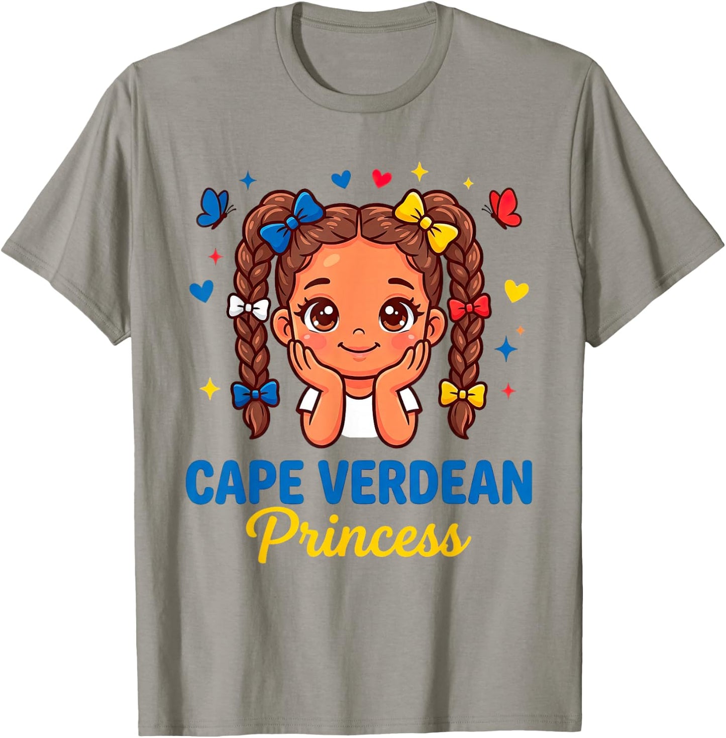 Cape Verde for Girl Cape Verdean Travel Graphic T-Shirt - T-Shirt | Sand