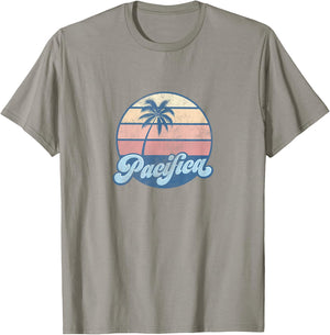 Pacifica California CA T Shirt Vintage 70s Retro Surfer T-Shirt - T-Shirt | Sand