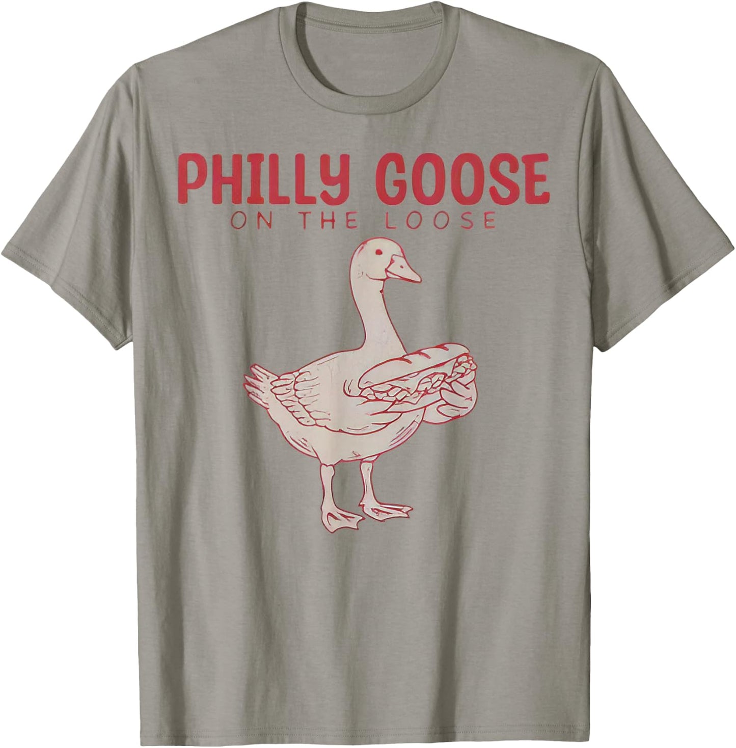 Philly Goose On The Loose T-Shirt - T-Shirt | Sand
