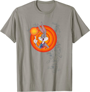 Space Jam: A New Legacy Best Player Bugs Bunny Chest Frame T-Shirt - T-Shirt | Sand