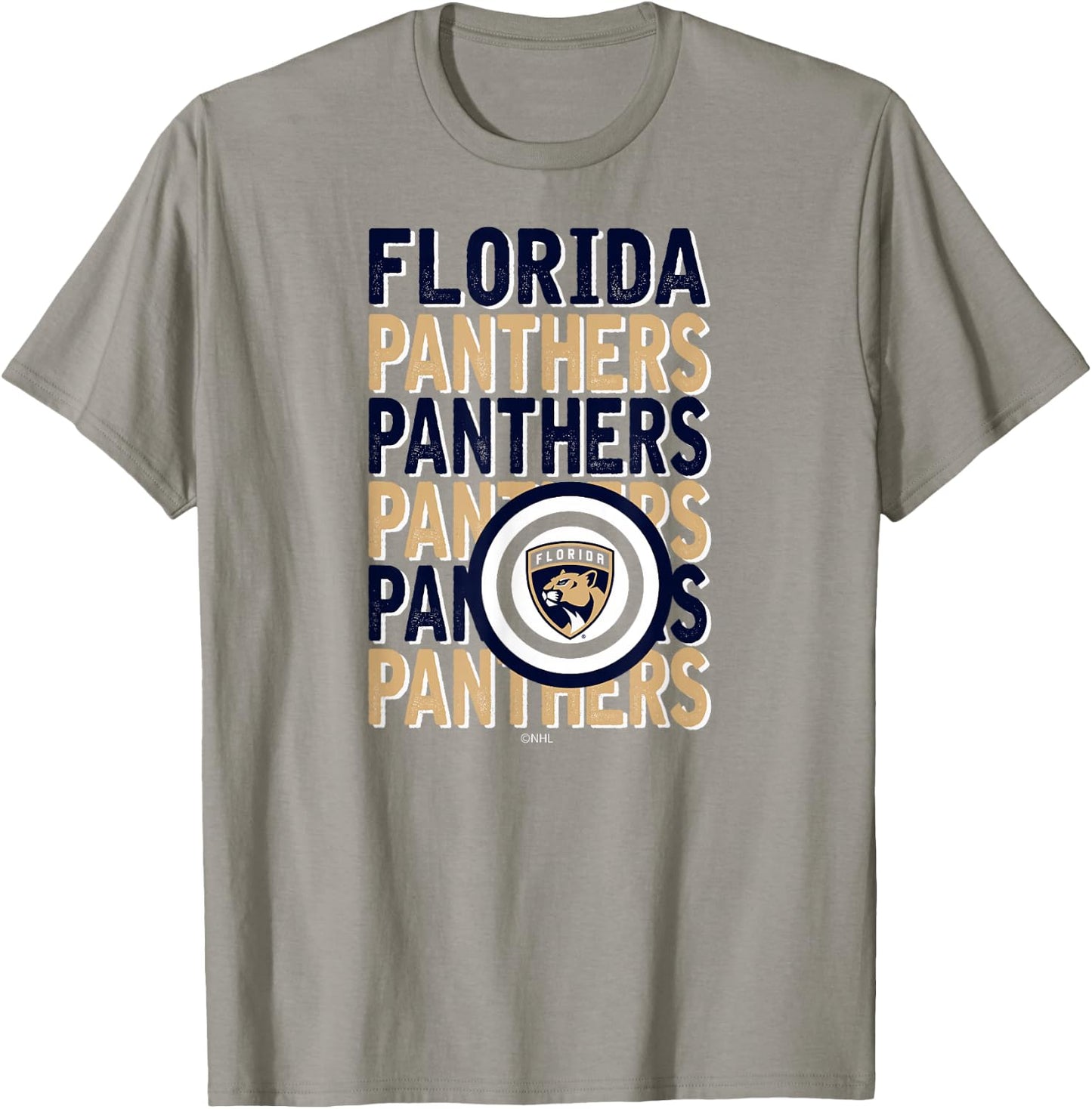 Florida Panthers Repeat Red Officially Licensed T-Shirt - T-Shirt | Sand