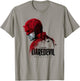 Daredevil Born Again Dripping Side Profile , white, S T-Shirt - T-Shirt | Sand