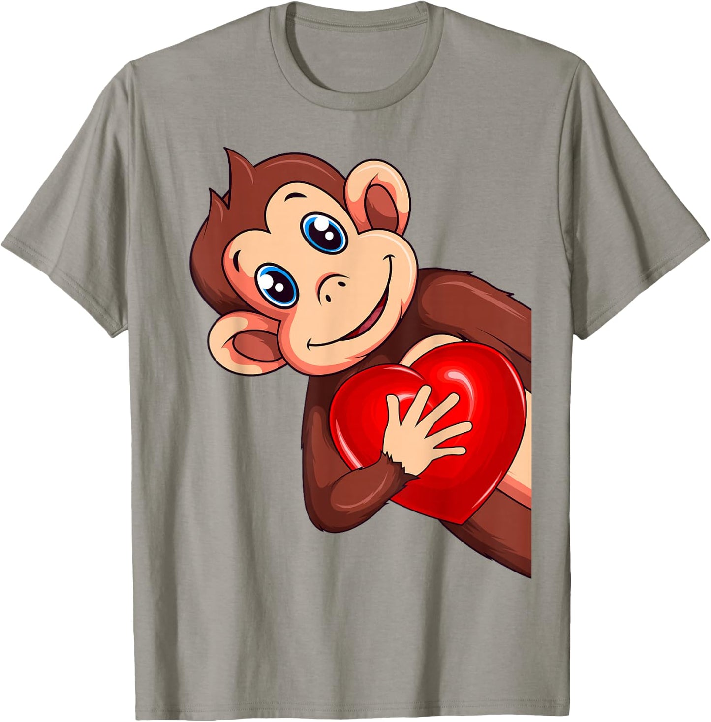 Affen Äffchen Mädchen Kinder Damen T-Shirt - T-Shirt | Sand