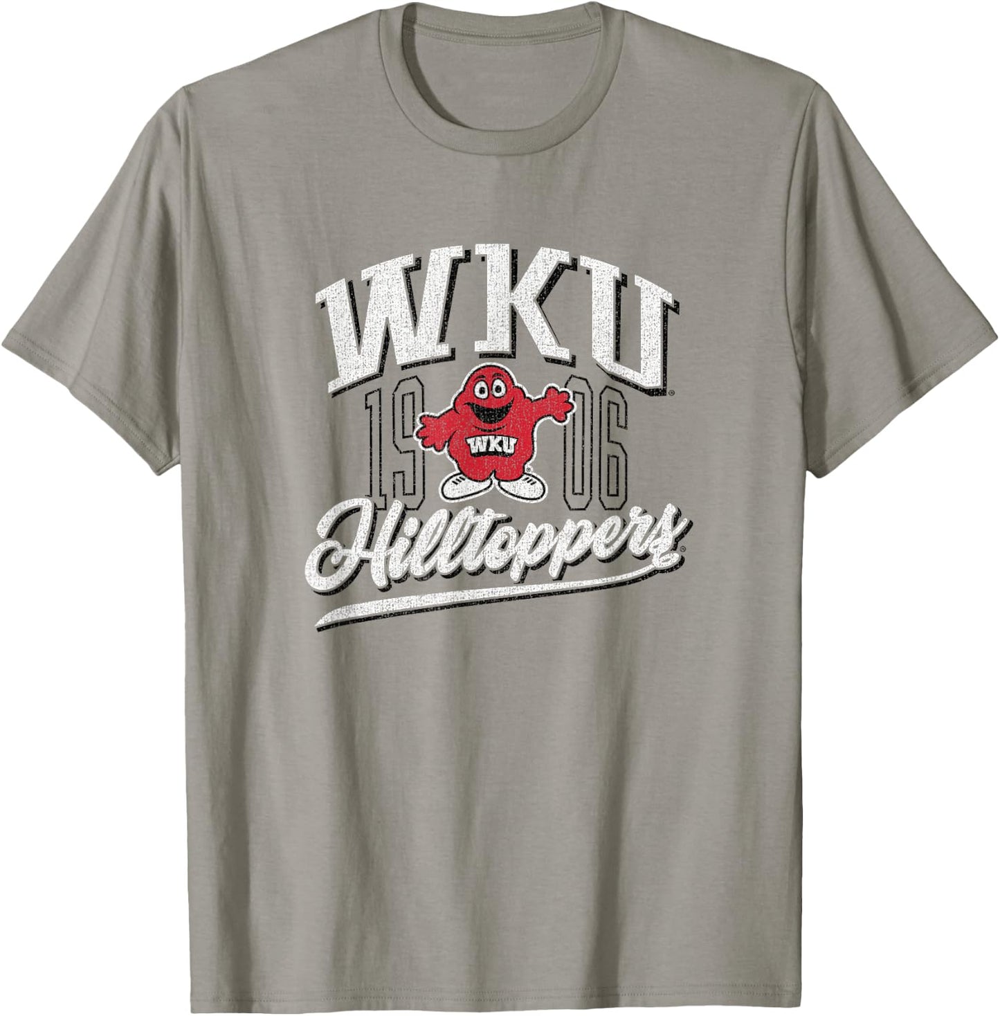 Western Kentucky University Hilltoppers Vintage Script T-Shirt - T-Shirt | Sand