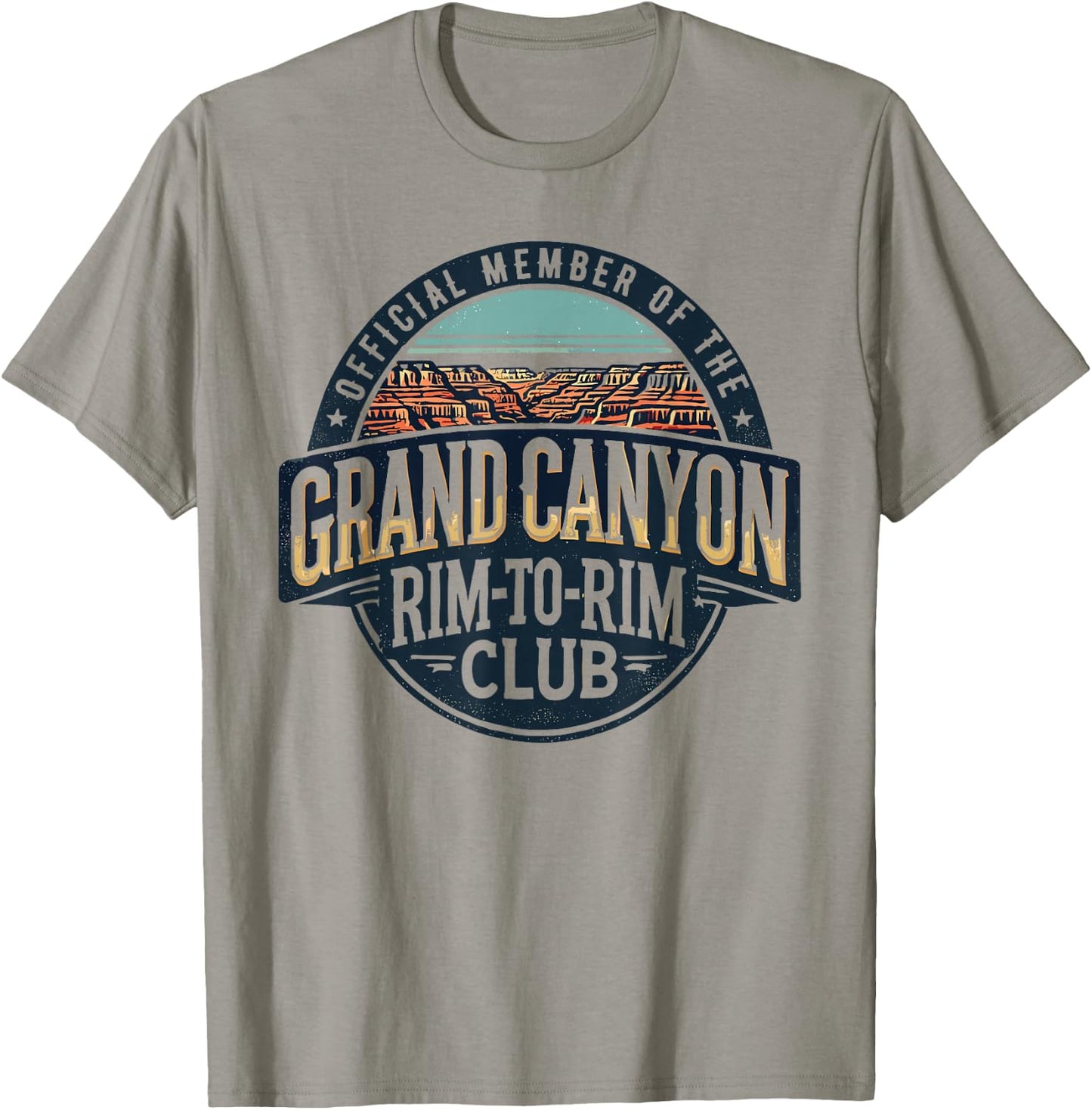 Official Member of the Grand Canyon Rim-to-Rim Club T-Shirt - T-Shirt | Sand