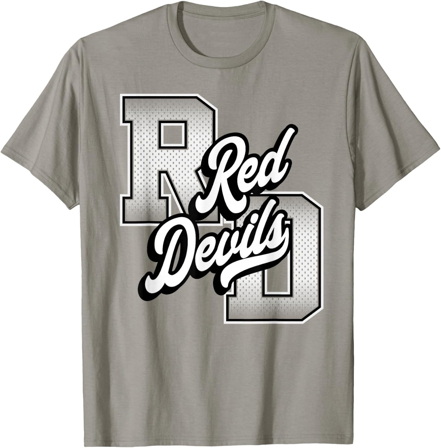 Red Devils Shirt Football Baseball Basketball Red Devils T-Shirt - T-Shirt | Sand