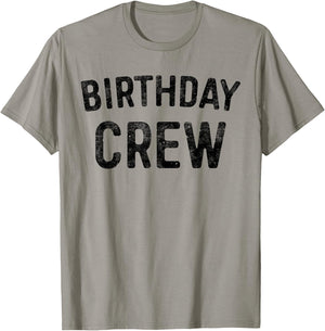 Geburtstag Crew BDay Birthday Crew Shirt T-Shirt - T-Shirt | Sand