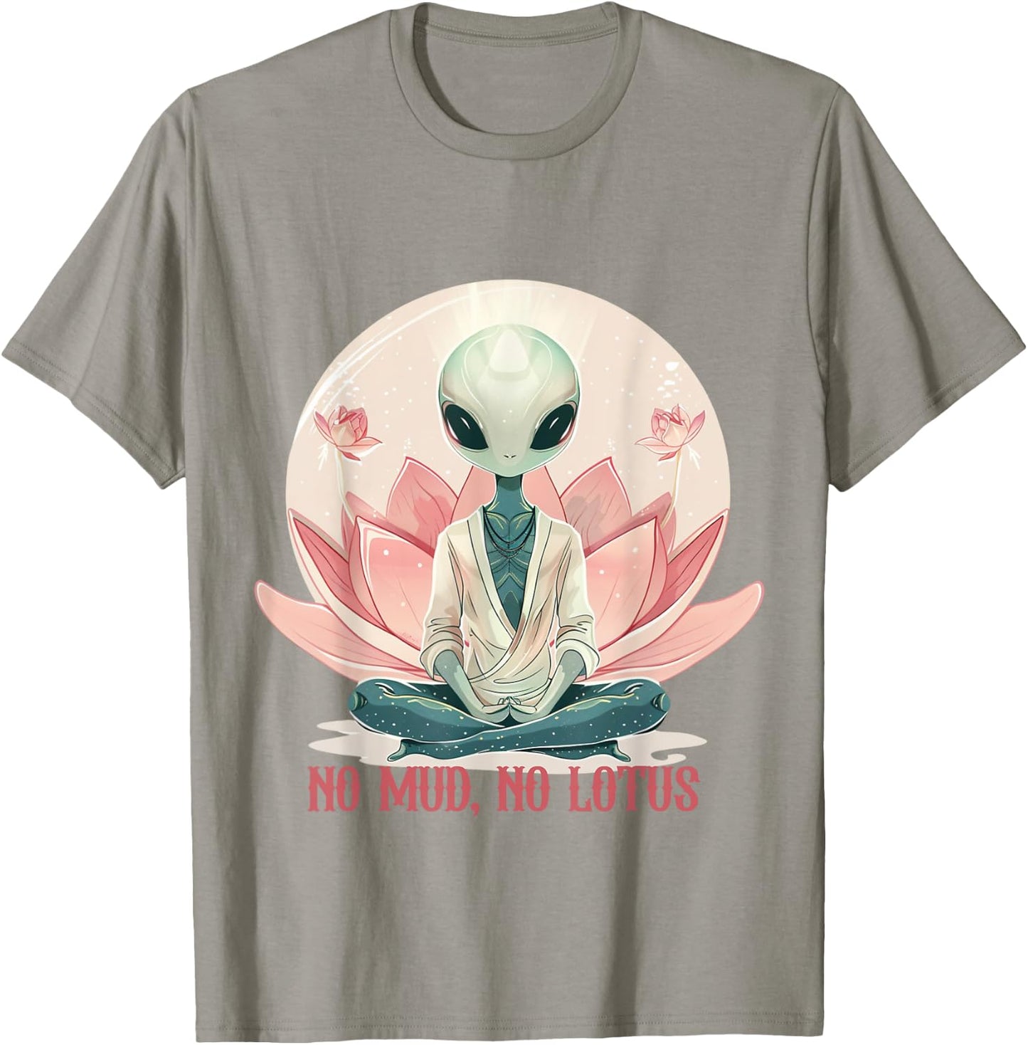 Awesome Alien Yoga – The Gift Yoga Lovers T-Shirt - T-Shirt | Sand