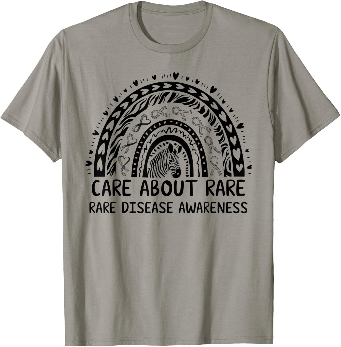 Rare Disease Day 2026 Shirt - Care Rare Disease Awareness T-Shirt - T-Shirt | Sand