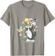 Looney Tunes Sylvester & Tweety Bird Butterfly Distressed T-Shirt - T-Shirt | Sand