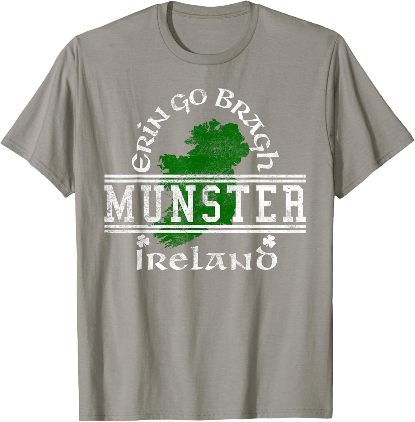 Munster Ireland Distressed T-Shirt - T-Shirt | Sand