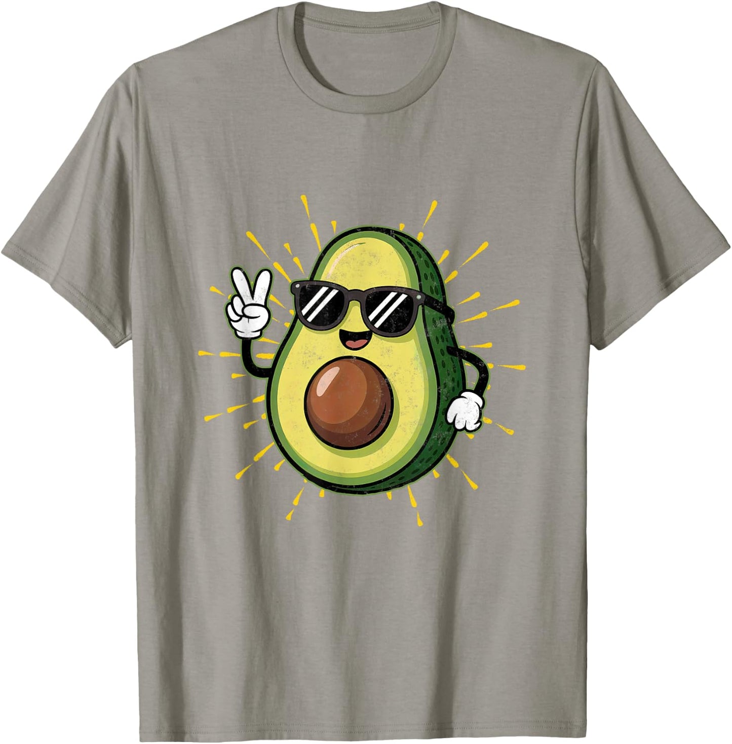 Avocado Lovers Loves Avocados Fruit Vegan Guacamole Guac T-Shirt - T-Shirt | Sand