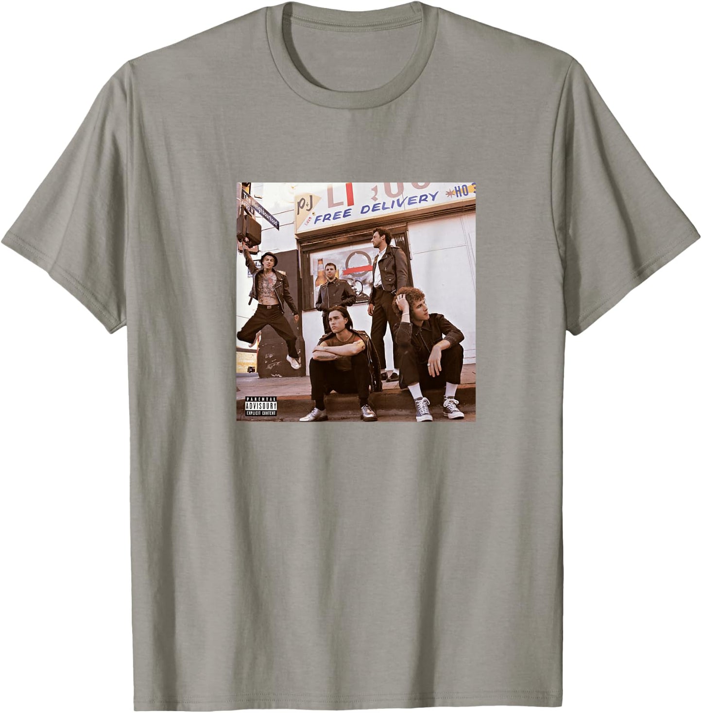 The Neighbourhood Hard to Imagine Album Cover T-Shirt - T-Shirt | Sand