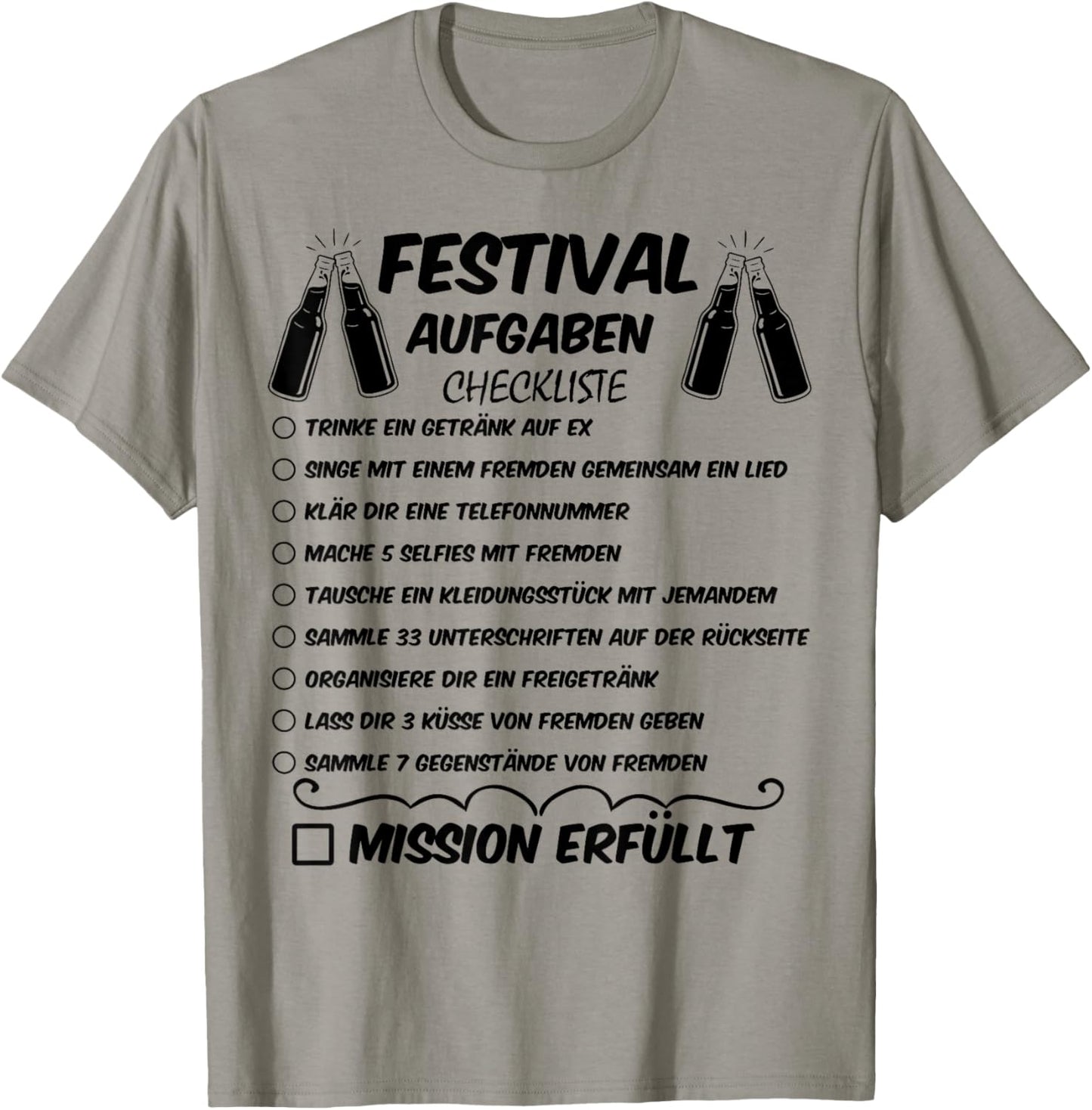 Festival Group Tasks Festival T-Shirt - T-Shirt | Sand