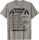 Festival Group Tasks Festival T-Shirt - T-Shirt | Sand