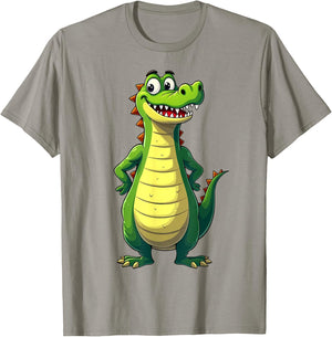 Crocodile costume, alligator, carnival, animal T-Shirt - T-Shirt | Sand